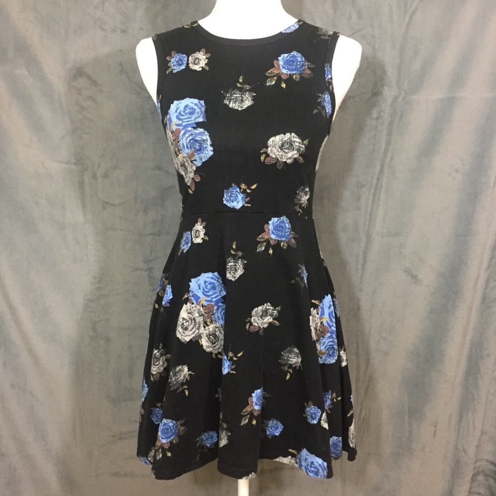 Floral Vans skater dress